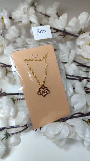 Ogrlica sa privjeskom “beskonačno srce” u zlatnoj boji. - Lanac na lalafo.rs Ogrlica sa privjeskom “beskonačno srce” u zlatnoj boji. - Lanac