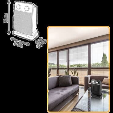 Ceramic Heaters: Kada koristite keramičku grejalicu FK 29, možete birati između 2 at lalafo.rs — 2 Ceramic Heaters: Kada koristite keramičku grejalicu FK 29, možete birati između 2 — 2