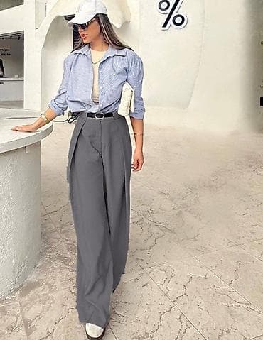 💫Ženske široke pantalone sa visokim strukom
2500 din na lalafo.rs — 3 💫Ženske široke pantalone sa visokim strukom
2500 din — 3