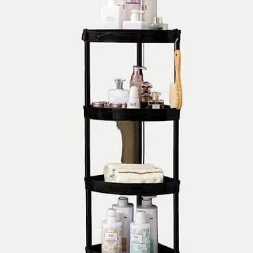 01. Ugaona polica za kupatilo / ugaona Boja: crna i bela polica za na lalafo.rs — 2 01. Ugaona polica za kupatilo / ugaona Boja: crna i bela polica za — 2