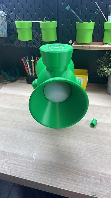 3D štampana replika Zelenog fenjera (Green Lantern Power Battery) - na lalafo.rs — 7 3D štampana replika Zelenog fenjera (Green Lantern Power Battery) - — 7