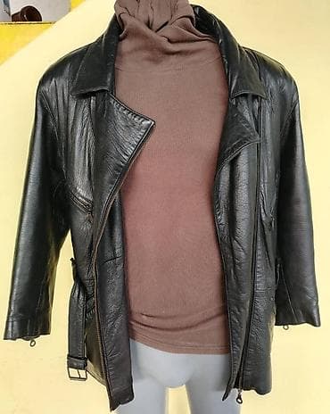 Zenska kozna jakna rokerica Maddox Odlicno stanje Velicina L 46 MERE na lalafo.rs — 1 Zenska kozna jakna rokerica Maddox Odlicno stanje Velicina L 46 MERE — 1