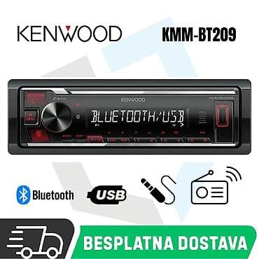 Kenwood auto radio sa ugrađenim Bluetooth prijemnikom i USB na lalafo.rs — 4 Kenwood auto radio sa ugrađenim Bluetooth prijemnikom i USB — 4
