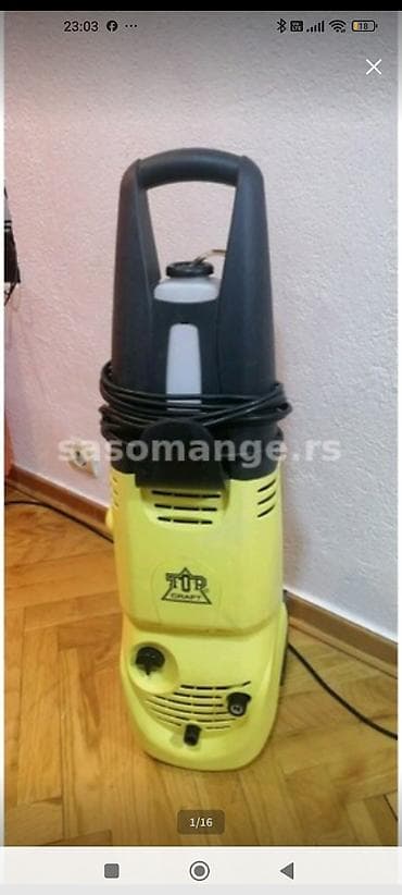 Masina za pranje auta Crafmaster 7,5 l/ min dve nove puske Mirjevo na lalafo.rs Masina za pranje auta Crafmaster 7,5 l/ min dve nove puske Mirjevo