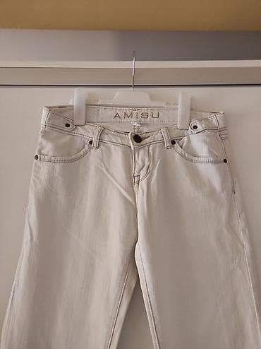 Women's Pants, Jeans, Shorts: Amisu dzins velicina 27.Poluobim struka 40. Duzina 101 at lalafo.rs — 2 Women's Pants, Jeans, Shorts: Amisu dzins velicina 27.Poluobim struka 40. Duzina 101 — 2