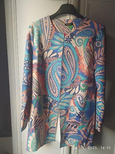 Ženski blejzer/kimono sa paisley i cvetnim printom - Brend na lalafo.rs — 4 Ženski blejzer/kimono sa paisley i cvetnim printom - Brend — 4