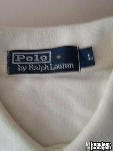 Original Ralph Lauren majica XL 100% cotton KAO NOVA krem boja na lalafo.rs — 3 Original Ralph Lauren majica XL 100% cotton KAO NOVA krem boja — 3