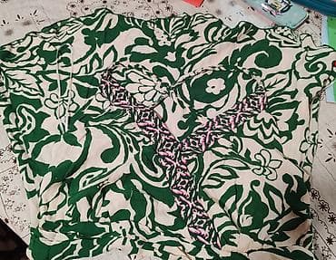 Ženska letnja haljina sa printom - Kroj: kratka, lepršava haljina na lalafo.rs Ženska letnja haljina sa printom - Kroj: kratka, lepršava haljina