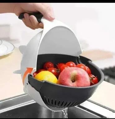 Ostala kuhinjska oprema: Extra praktična posuda za pranje i seckanje voća i povrća 🍎🥕 na lalafo.rs Ostala kuhinjska oprema: Extra praktična posuda za pranje i seckanje voća i povrća 🍎🥕