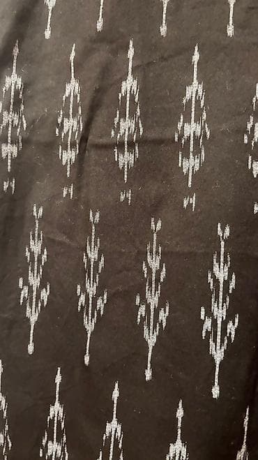 Pantalone, 7/8, tanji materijal, crne sa belo- sivim detaljima, pojas na lalafo.rs — 3 Pantalone, 7/8, tanji materijal, crne sa belo- sivim detaljima, pojas — 3
