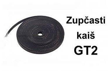 Personal Items: Zupčasti kaiš GT2 – otvoreni (metraža) - Profil: GT2, korak zuba 2 mm at lalafo.rs — 8 Personal Items: Zupčasti kaiš GT2 – otvoreni (metraža) - Profil: GT2, korak zuba 2 mm — 8