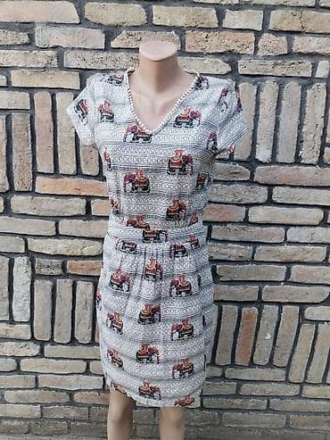 Viskozna haljina, vel M, kao nova. - Materijal: prijatna viskoza at lalafo.rs — 2 Viskozna haljina, vel M, kao nova. - Materijal: prijatna viskoza — 2