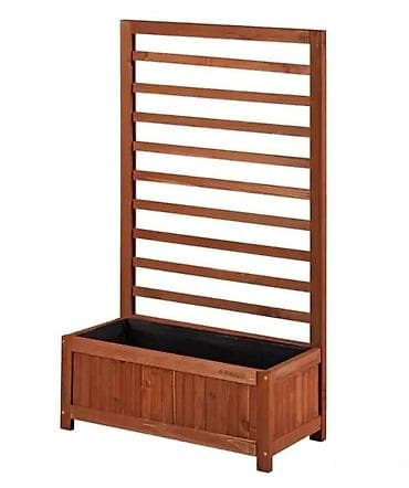 cepaci za drva: Parkside drvena saksija sa rešetkom (Planter with Trellis) - na lalafo.rs — 3 cepaci za drva: Parkside drvena saksija sa rešetkom (Planter with Trellis) - — 3