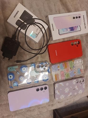 Samsung Galaxy A55, 128 GB, bоја - Ljubičasta, Otisak prsta na lalafo.rs Samsung Galaxy A55, 128 GB, bоја - Ljubičasta, Otisak prsta