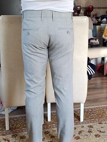 Muške elegant pantalone svetlo sive boje broj 33 nove nenośene at lalafo.rs — 2 Muške elegant pantalone svetlo sive boje broj 33 nove nenośene — 2