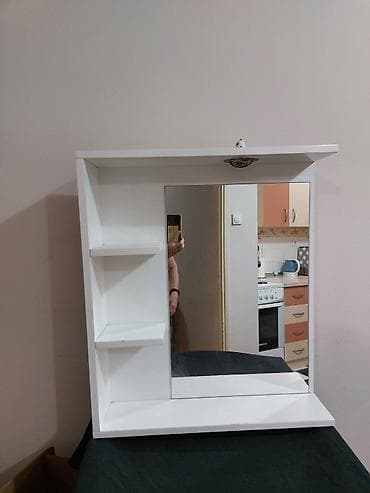 OGLEDALO sa policama i osvetljenjem za kupatilo veoma lep dizajn sa na lalafo.rs — 2 OGLEDALO sa policama i osvetljenjem za kupatilo veoma lep dizajn sa — 2