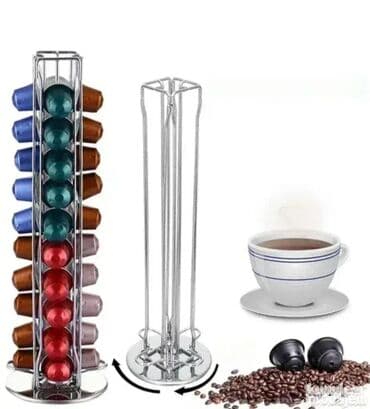 Ostala kuhinjska oprema: Stalak za kapsule za kafu - Postolje za Nespresso (40 kom) ☕🔄 Ovaj na lalafo.rs Ostala kuhinjska oprema: Stalak za kapsule za kafu - Postolje za Nespresso (40 kom) ☕🔄 Ovaj