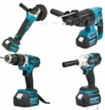 Setovi akumulatorskog alata: Komplet Makita AKU set 4u1 U paketu dobijate: udarni odvijač na lalafo.rs Setovi akumulatorskog alata: Komplet Makita AKU set 4u1 U paketu dobijate: udarni odvijač