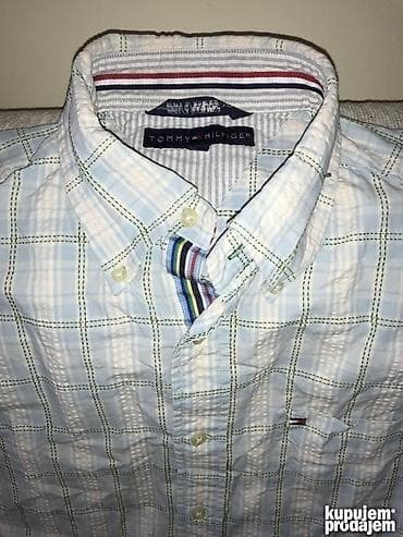 Original Tommy Hilfiger kosulja L 100% cotton Ramena 49 cm duzina na lalafo.rs — 2 Original Tommy Hilfiger kosulja L 100% cotton Ramena 49 cm duzina — 2