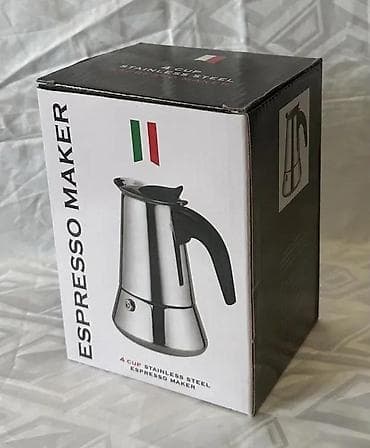 Home & Garden: Džezva za espresso 200 ml(4 šoljice) Espresso maker NOVO. Opis at lalafo.rs — 3 Home & Garden: Džezva za espresso 200 ml(4 šoljice) Espresso maker NOVO. Opis — 3
