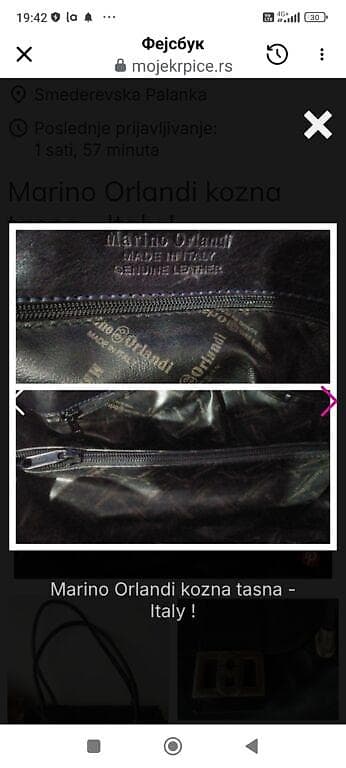 SNIŽENO !!!!!Marino Orlandi tasna, prozvedena u Italiji. Unutra su dve na lalafo.rs — 5 SNIŽENO !!!!!Marino Orlandi tasna, prozvedena u Italiji. Unutra su dve — 5