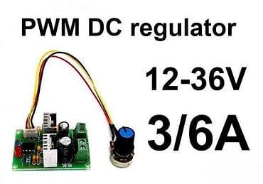 Home & Garden: PWM DC regulator 12–36 V, 3/6 A - Regulator brzine/jačine za at lalafo.rs — 1 Home & Garden: PWM DC regulator 12–36 V, 3/6 A - Regulator brzine/jačine za — 1