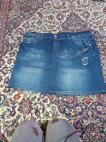 Ženska teksas suknja Okay - Brend: Okay - Veličina: XL (42/44) – na lalafo.rs — 2 Ženska teksas suknja Okay - Brend: Okay - Veličina: XL (42/44) – — 2