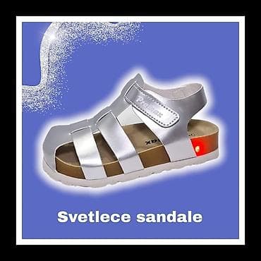 SNIZENJE Predivne extra lagane svetlece sandalice Turski kvalitet i na lalafo.rs SNIZENJE Predivne extra lagane svetlece sandalice Turski kvalitet i