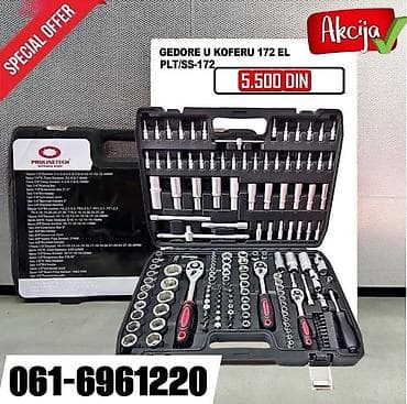 dve suknje po: GEDORE set alata u koferu – 172 dela (PLT/SS-172) - Profesionalni set na lalafo.rs — 1 dve suknje po: GEDORE set alata u koferu – 172 dela (PLT/SS-172) - Profesionalni set — 1