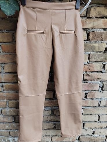 Kozne krem pantalone vel M Nove, Turska Struk po 34 tegli do 38 na lalafo.rs — 4 Kozne krem pantalone vel M Nove, Turska Struk po 34 tegli do 38 — 4