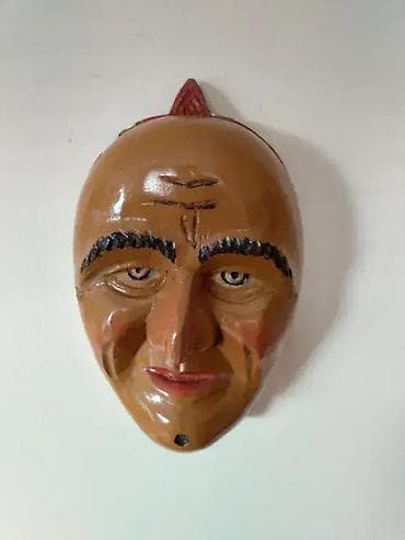 cepaci za drva: Drvena maska od punog drveta. Dimenzije 28x17cm na lalafo.rs — 3 cepaci za drva: Drvena maska od punog drveta. Dimenzije 28x17cm — 3