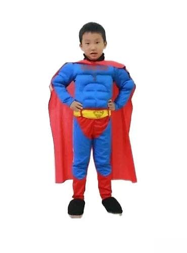 Superman kostim sa mišićima - do 130cm Dobrodošli u Davidov shop na lalafo.rs — 1 Superman kostim sa mišićima - do 130cm Dobrodošli u Davidov shop — 1