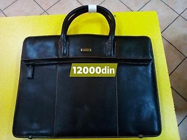 cista koza broj: Elegantna poslovna torba od kože - Materijal: crna prirodna koža sa na lalafo.rs — 2 cista koza broj: Elegantna poslovna torba od kože - Materijal: crna prirodna koža sa — 2