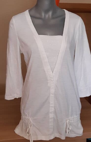 M, Pamuk, Jednobojni, bоја - Bela na lalafo.rs M, Pamuk, Jednobojni, bоја - Bela