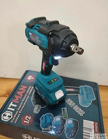 Udarni odvijac 1950 Nm 1/2 HITMAN Aku udarni odvijac HITMAN izuzetno na lalafo.rs Udarni odvijac 1950 Nm 1/2 HITMAN Aku udarni odvijac HITMAN izuzetno