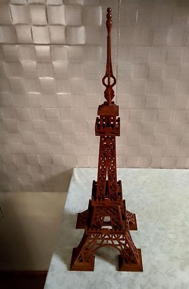 Art & Collectibles: Dekorativna maketa Ajfelovog tornja od drveta - Ručno rađena drvena at lalafo.rs — 1 Art & Collectibles: Dekorativna maketa Ajfelovog tornja od drveta - Ručno rađena drvena — 1