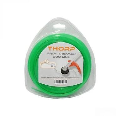 THORP Profi Trimmer Duo Line – profesionalna nit za trimer - Tip: nit na lalafo.rs THORP Profi Trimmer Duo Line – profesionalna nit za trimer - Tip: nit
