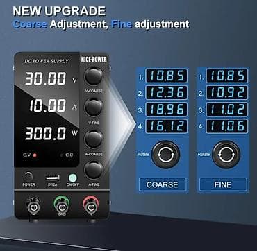 Laboratorijsko DC napajanje NICE-POWER 0-30V 0-10A (300W) - Izlaz: do na lalafo.rs — 3 Laboratorijsko DC napajanje NICE-POWER 0-30V 0-10A (300W) - Izlaz: do — 3