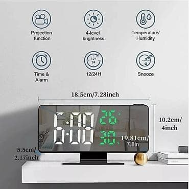 plot za vrata: LED projektorski digitalni budilnik sa prikazom temperature i at lalafo.rs — 2 plot za vrata: LED projektorski digitalni budilnik sa prikazom temperature i — 2
