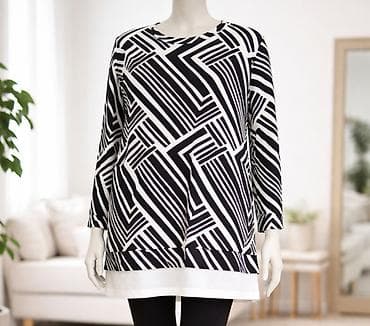 LC Waikiki Classic tunika, veličina XXL - Crno-bela tunika sa na lalafo.rs LC Waikiki Classic tunika, veličina XXL - Crno-bela tunika sa