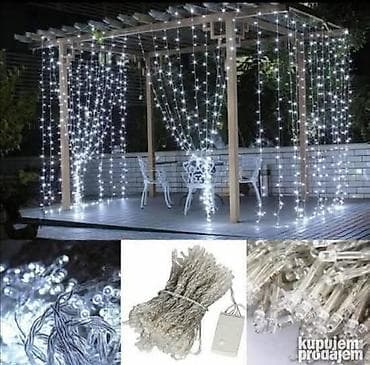 LED Zavese za Dekoraciju 3x3m Vise boja Potpuno nove LED zavese, koje na lalafo.rs — 3 LED Zavese za Dekoraciju 3x3m Vise boja Potpuno nove LED zavese, koje — 3