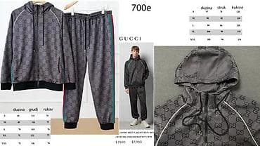Men's Clothing: Sportwear Gucci, color - Blue at lalafo.rs — 6 Men's Clothing: Sportwear Gucci, color - Blue — 6