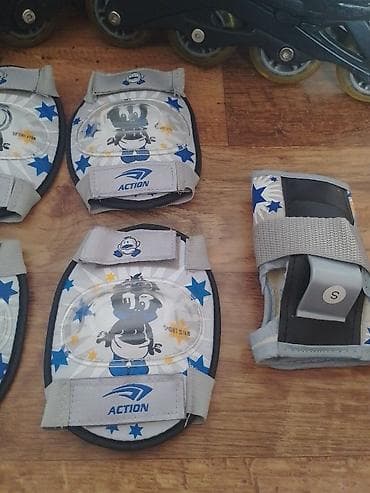 Dečiji komplet – roleri br 30-33 + zaštitna oprema - Model: Action at lalafo.rs — 10 Dečiji komplet – roleri br 30-33 + zaštitna oprema - Model: Action — 10