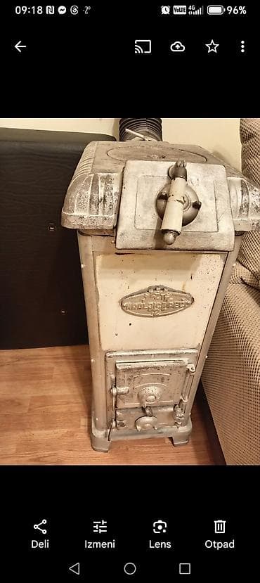 Livena kaljeva peć na čvrsta goriva (ugalj/drvo), klasičnog na lalafo.rs — 1 Livena kaljeva peć na čvrsta goriva (ugalj/drvo), klasičnog — 1