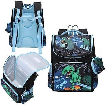 Backpacks, bags and suitcases: Školski ranac za decu sa dinosaur motivima - Ergonomska, anatomski at lalafo.rs — 1 Backpacks, bags and suitcases: Školski ranac za decu sa dinosaur motivima - Ergonomska, anatomski — 1