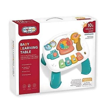 Interaktivni sto za učenje za bebe (10+ meseci) - Višenamenska na lalafo.rs Interaktivni sto za učenje za bebe (10+ meseci) - Višenamenska