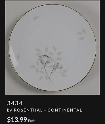 Sport & Hobby: Rozenthal tanjiri 1957g.Nemacka. Rosenthal desertni tanjiri,bez at lalafo.rs — 3 Sport & Hobby: Rozenthal tanjiri 1957g.Nemacka. Rosenthal desertni tanjiri,bez — 3