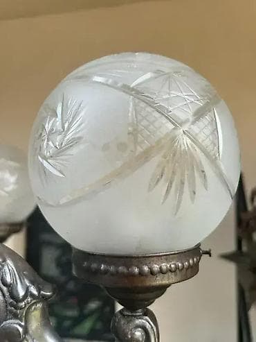 Antique Lamps: Stari secesijski salonski luster Stari salonski luster U odličnom at lalafo.rs — 6 Antique Lamps: Stari secesijski salonski luster Stari salonski luster U odličnom — 6