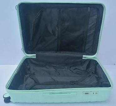 dve suknje po: Tvrdi kofer na točkiće – mint zelena boja - Materijal: izdržljiva at lalafo.rs — 3 dve suknje po: Tvrdi kofer na točkiće – mint zelena boja - Materijal: izdržljiva — 3