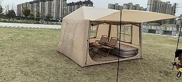 Camping equipment: Šator na naduvavanje – samonoseća konstrukcija od cerade - Prostran at lalafo.rs — 6 Camping equipment: Šator na naduvavanje – samonoseća konstrukcija od cerade - Prostran — 6